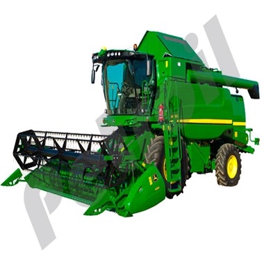 Cosechadora John Deere Modelo 1450 Motor 6068H (180HP)