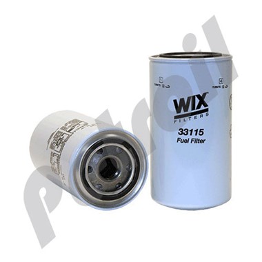 33115 Filtro Wix Combustible Roscado BF7557 P550106 FF105C  WK950/16X WP962/3X WP1103P MF1103 MF3712