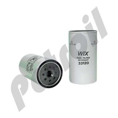 33120 Filtro Wix Combustible Roscado F3120 BF5810 P556916 P556917  FF5206 WP1147 MF1147