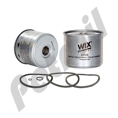 33166 Filtro Wix Combustible t/Cartucho F3166 BF825 P556245 FF167  P917X WC1191 MF1191 WF8018 33166 FSK0296 P917X