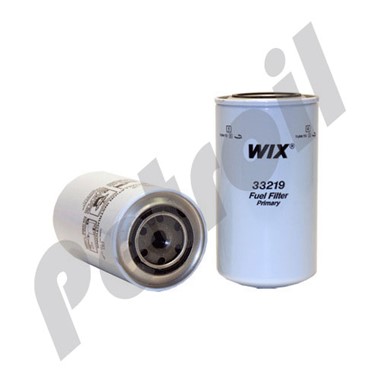 33219 Filtro Wix Combustible Roscado F3219 BF877 P550219 FF172  WP1110 MF1109