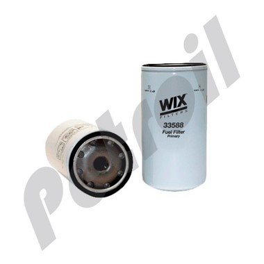 33588 Filtro Wix Combustible Roscado F3588 BF7656 P554470 FF5381  WP8049