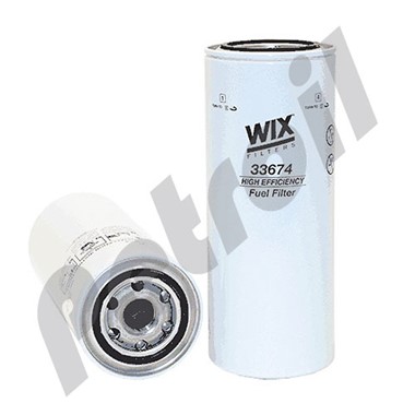 33674 Filtro Wix Combustible Motores Caterpillar Camiones  Maquinaria 1R0749 P551311 BF7587 FF5319