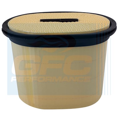 A9108 Filtro GFC de Aire Primario Oval Caterpillar 2277448 2934053 AF26247 AF27827 AF27873 use with A9109  MODELOS 416D; 416E;  MODELOS 416D; 416E; 420D; 420E; 430E