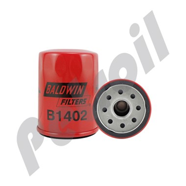 B1402 Filtro Aceite Baldwin Roscado con valvula antirretorno 51356  LF3691 P502007 P502057 LF3537