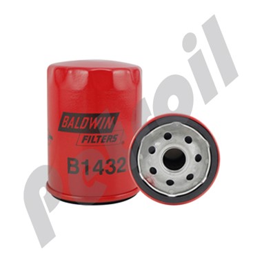 B1432 Filtro Aceite Baldwin Roscado con valvula antirretorno 51522  GMC 25014748 PH3675 P550505