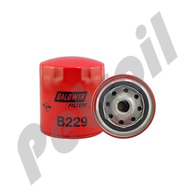 B229 Filtro Baldwin Automotriz Aceite Roscado