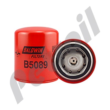 B5089 Filtro Refrigerante Baldwin Roscado Camiones Scania  International 1825314C1 WF2107 WA9211 P554685 24069 LFW4686