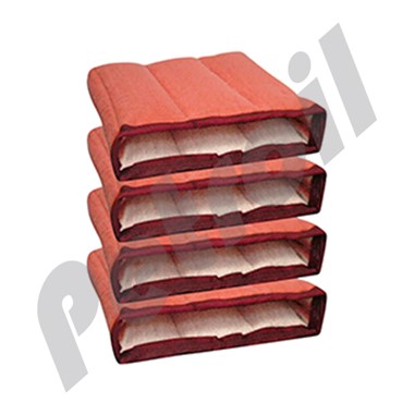 BA3965(4) Filtro Admision de Aire Baldwin Tipo Pocket Set de 4und  (Saco / Bolsa) Dimensiones 27.375" x 6.375 x 29.375 SA900