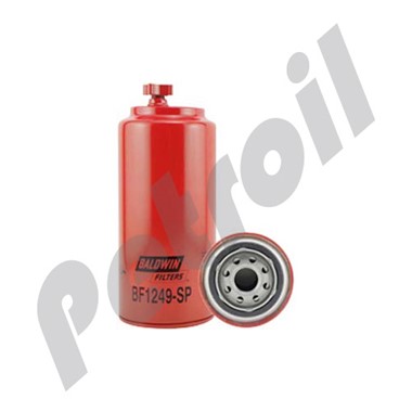 BF1249-SP Filtro Baldwin Combustible Roscado (Diesel)