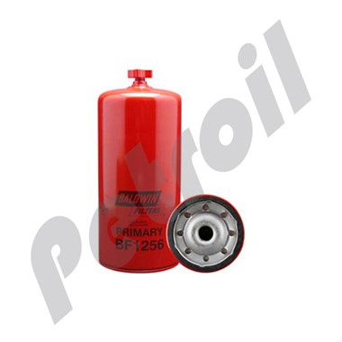 BF1256 Filtro Baldwin Combustible Roscado (Diesel)