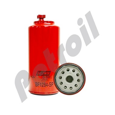 BF1284-SP OBSOLETO USAR BF1399-SP Filtro Baldwin Combustible c/drenaje  c/puerto 33787 Caterpillar 1R0770