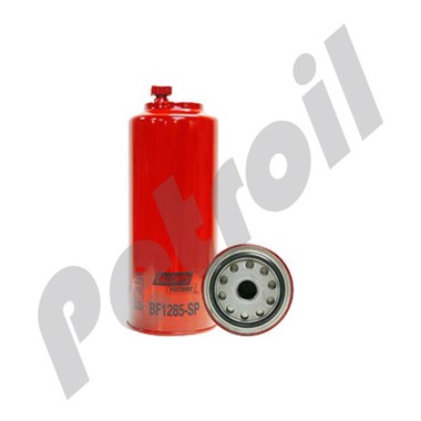 BF1285-SP Filtro Baldwin Combustible Roscado (Diesel)