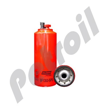 BF1353-SPS Filtro Baldwin Combustible Roscado (Diesel)