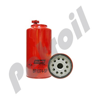 BF1374-SP Filtro Baldwin Combustible Roscado (Diesel)