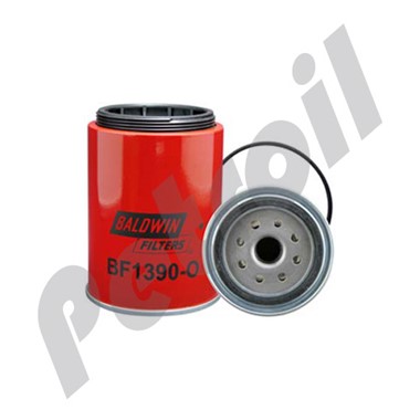 BF1390-O Filtro Combustible Sep/Agua Baldwin Roscado (Usa Vaso) Volvo  20450423 Racor R90T FS19551 P550747 33231 LFF3292