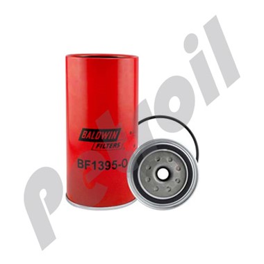 BF1395-O Filtro Combustible Sep/Agua Baldwin Roscado (Usa Vaso)  Alliance ABPN122R5042 R120T WK1175X LFF8707 P550748