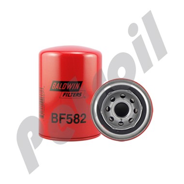 BF582 Filtro Baldwin Combustible Roscado Case A58713 Fleetguard  FF201 Wix 33354