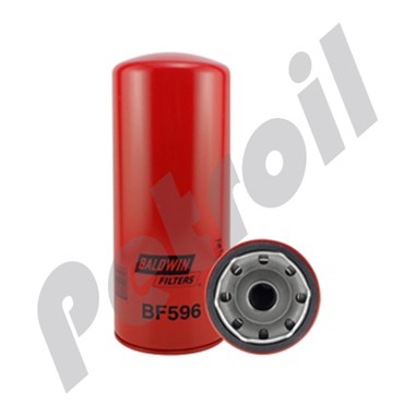 BF596 Filtro Baldwin Combustible Roscado Camiones International  Cummins 3313306 33116 FF202 LFF202 S3207 P550202