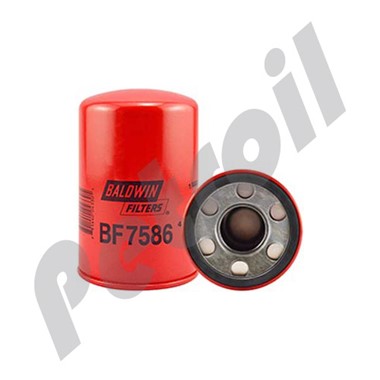 BF7586 Filtro Baldwin Combustible Roscado (Diesel)