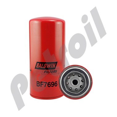 BF7696 Filtro Combustible Baldwin Roscado Iveco Cavallino Eurocargo  Tector 2991585 P550472 FF5457 33662