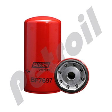 BF7697 Filtro Baldwin Combustible Roscado Detroit Diesel Series  2000 (Freightliner) Cat 2266560 33959 FF5037HE