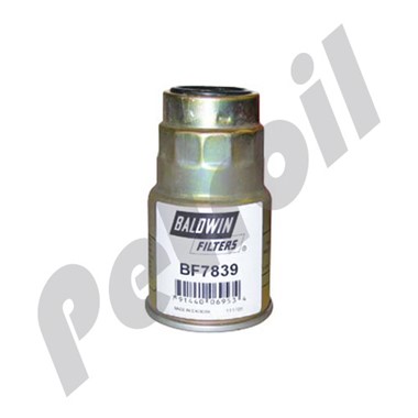 BF7839 Filtro Baldwin Combustible Elemento Roscado