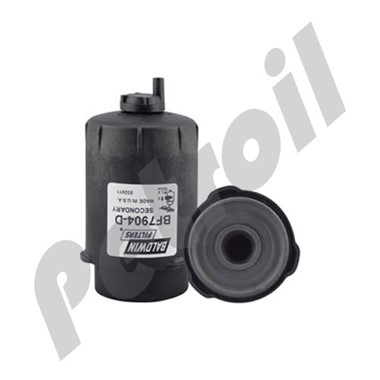 BF7904-D Filtro Baldwin Combustible c/purga John Deere RE508202  FS19912 33752 P550914