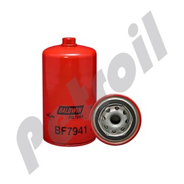 BF7941 Filtro Baldwin Combustible Roscado (Diesel)