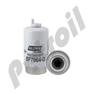 BF7964-D Filtro Baldwin Combustible Roscado (Diesel)