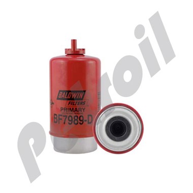 BF7989-D Filtro Baldwin Combustible Roscado (Diesel) P551431 BF7682-D  BF7989-D FS19810 BF7679-D P551430 F3533