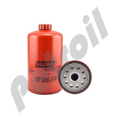 BF880-FP Filtro Baldwin Automotriz Combustible(Gas) Elemento