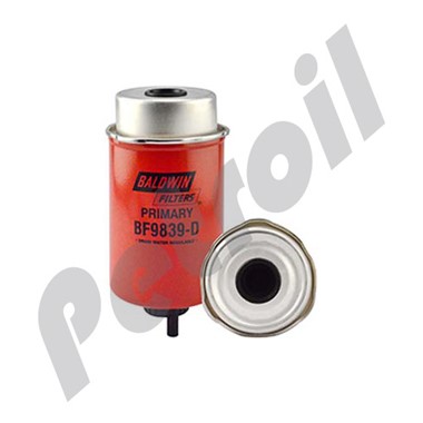 BF9839-D Filtro Baldwin Combustible Roscado (Diesel (