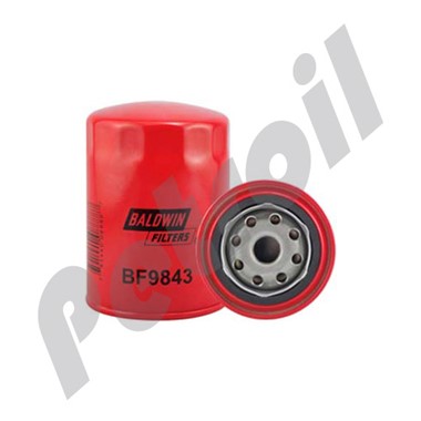 BF9843 Filtro Baldwin Combustible Roscado (Diesel