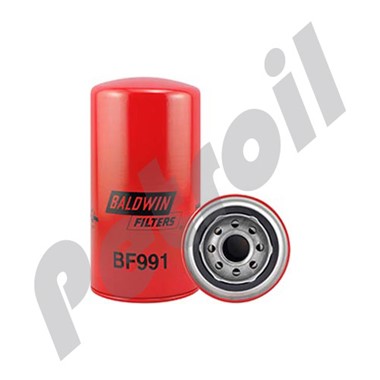 BF991 Filtro Baldwin Combustible Roscado (Diesel)