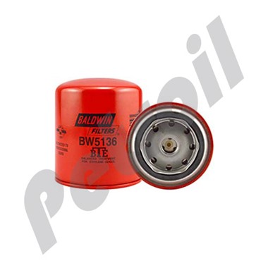 BW5136 Filtro Baldwin Coolant Roscado