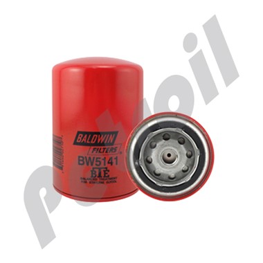 BW5141 Filtro Baldwin Refrigerante Roscado Volvo 20532237 Buses  B12R Camiones FH P552096