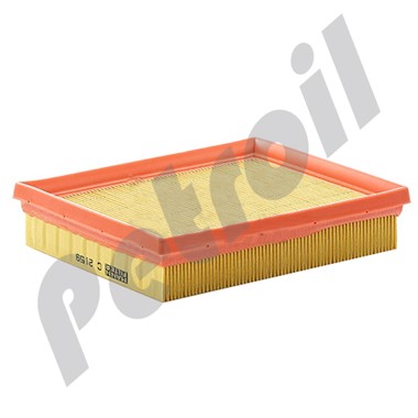 C2159 Filtro Aire Mann t/panel Citroen 1444J5 Peugeot 206 1.4 1.6  1444G9 1444H3 1444QF MK8674