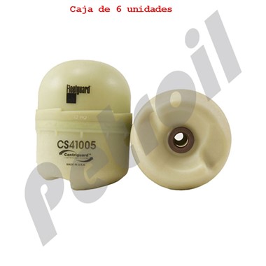 CS41005-6 CAJA 6 UNIDADES Filtro Aceite Fleetguard Centrifugo Mack  57GC2187 236GB245M BC7173 57117 P550287 L7117 L35978