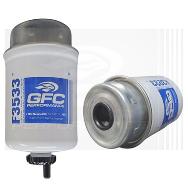 F3533 Filtro Combustible GFC Replace Caterpillar 117-4089 John Dee RE62424 33533 FS19555 P551723 BF7679-D L8242F P551430 WK8109 FF1098-D