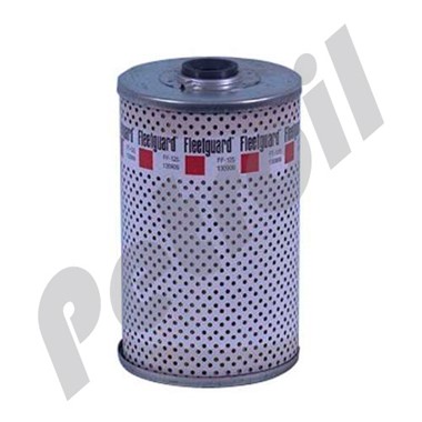 FF125 Fleetguard Cartucho de filtro de combustible de metal  Cummins 130909 PF155 P550125 33055