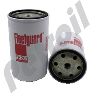 FF261 Filtro Combustible Fleetguard Roscado Caterpillar 2998229  Perkins 2656F843 BF7990 P502504 LFF5088 33076