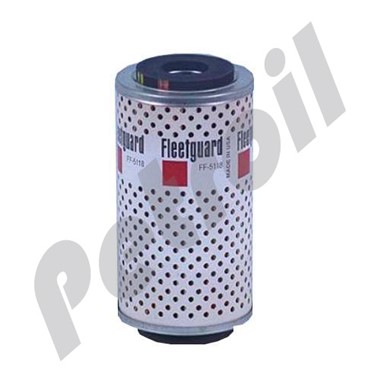 FF5118 Fleetguard Cartucho de filtro de combustible de metal H  822/1 x