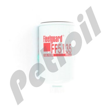 FF5135 Filtro Combustible Secundario Roscado c/Drenaje Deutz  2133943 International 3132428R91 VolvoPenta 8385932 BF587-D