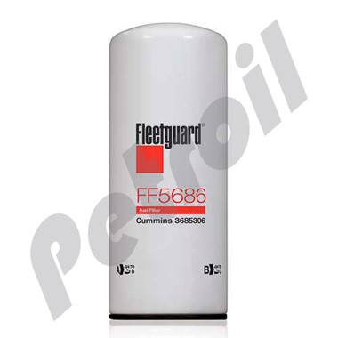 FF5686 Fleetguard Filtro de Combustible Giratorio