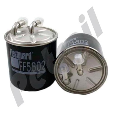 FF5802 Fleetguard Filtro de Combustible Giratorio Chrysler  5174056AA; Mercedes-Benz 6460920001, 6460920301, 6460920501