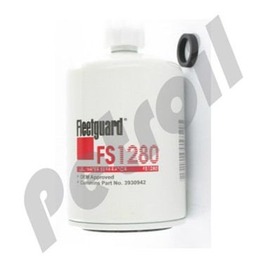 FS1280 Filtro Fleetguard Combustible Roscado Freightliner/Cummins  3925274 PSC410 BF1280 33357