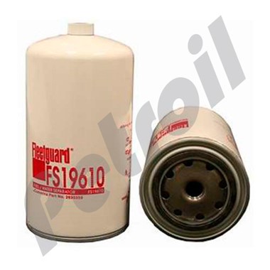 FS19610 FS19610 Fleetguard Cummins Filtration FUEL SEPAR