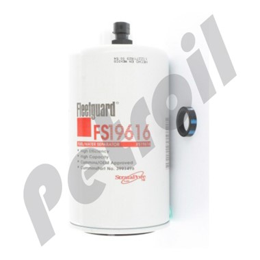 FS19616 Filtro Fleetguard Combustible/Separador Agua Motores Cummins  QSB 3991498 P550660 BF1352-SPS 33091