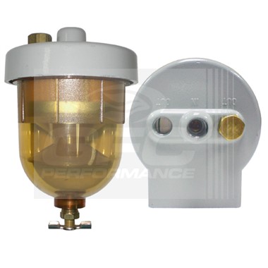 FS65 Portafiltro/Separador con drenaje 25 PSI Max Conexiones  9/16"-18 Incluye Elemento 2mic